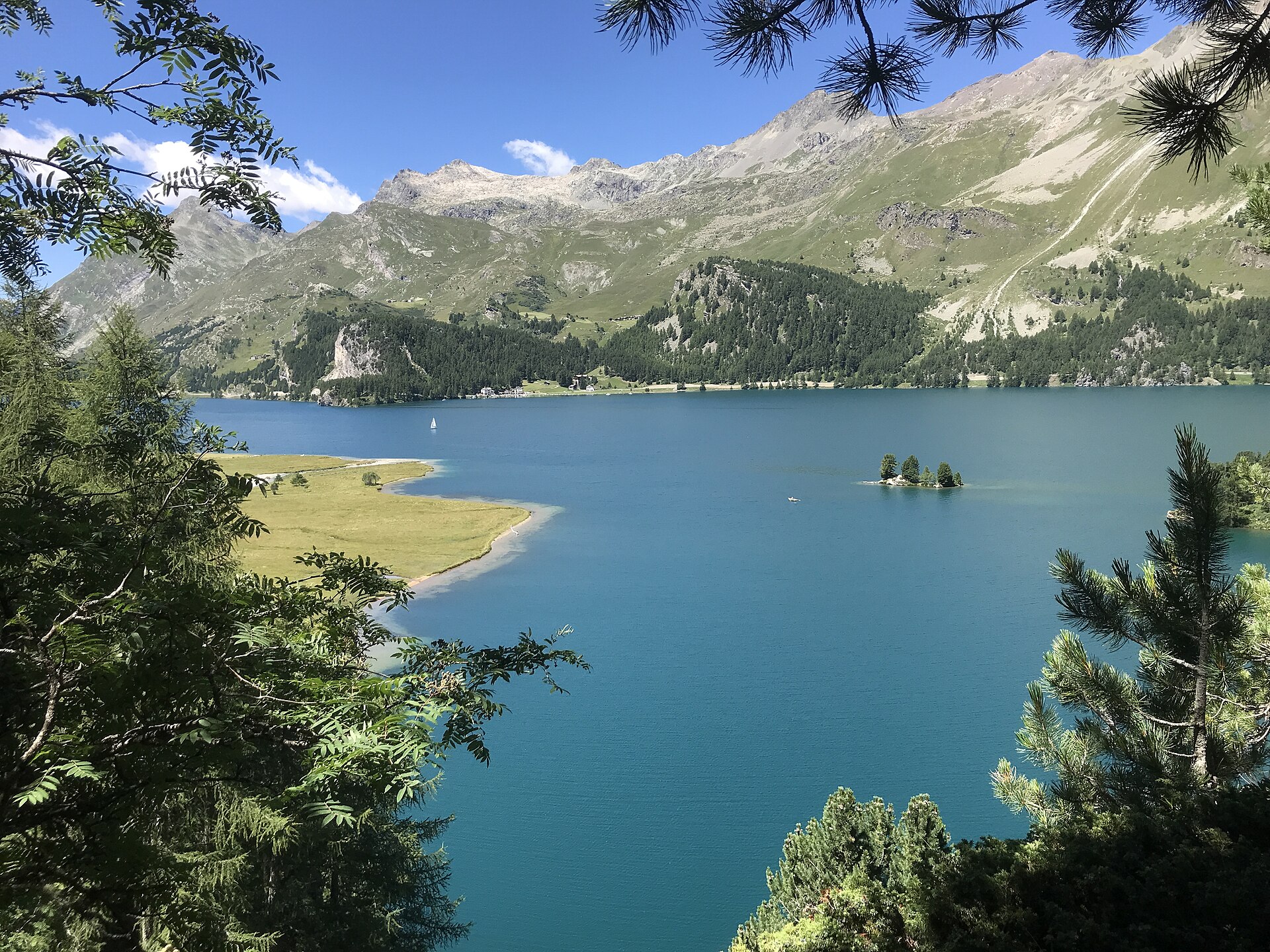 View of Lake Sils